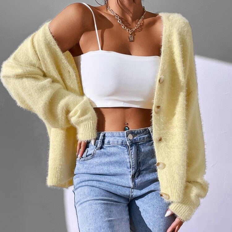 Cardigan aus Luxus-Eichhörnchen Chloé Montclair