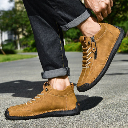 Josh | Herren-Nubukschuhe mit Reißverschluss