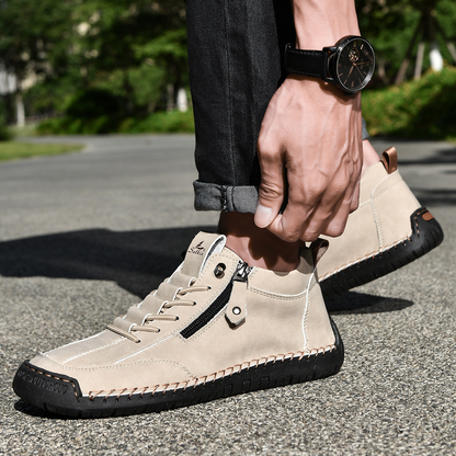 Josh | Herren-Nubukschuhe mit Reißverschluss