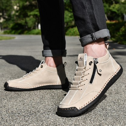 Josh | Herren-Nubukschuhe mit Reißverschluss