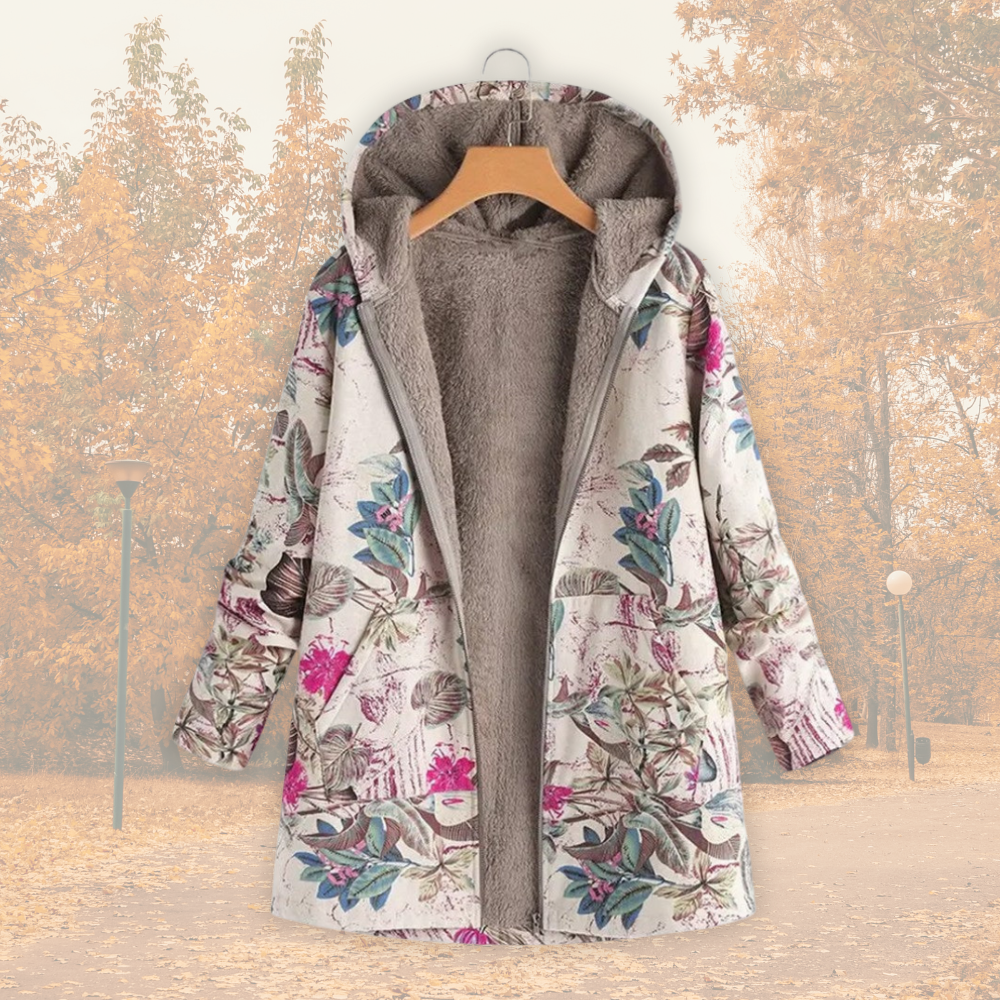 CAMELLIA - Warme Jacke mit Fleecefutter