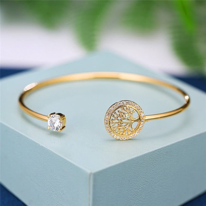 Verstellbares Armband Lebensbaum