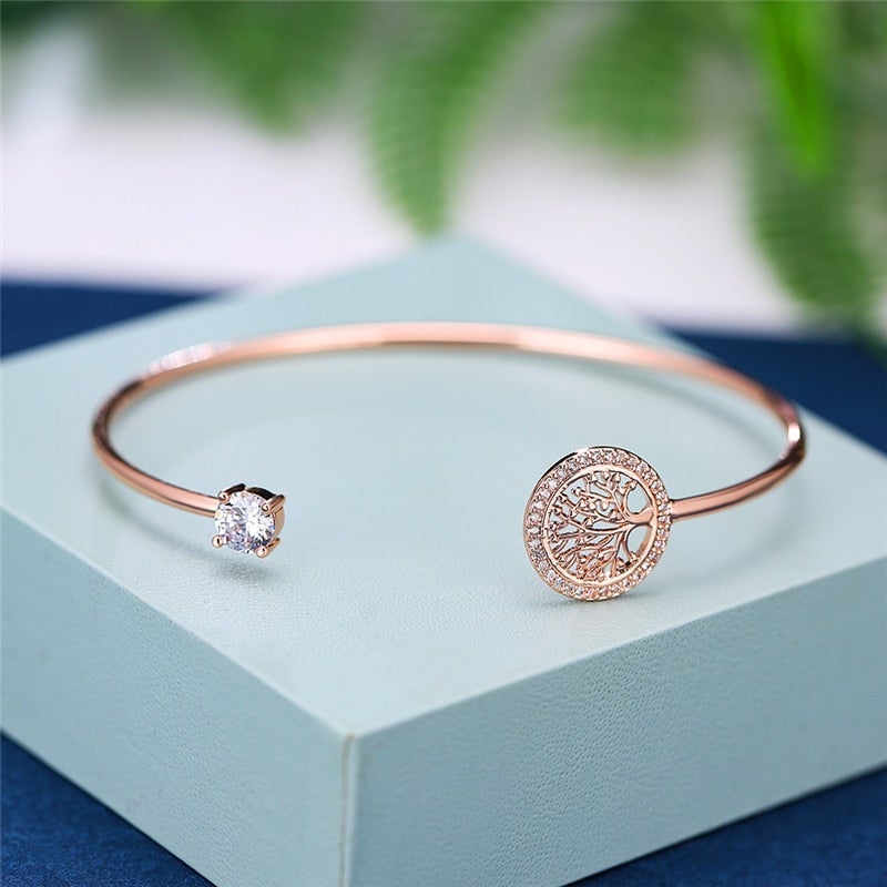 Verstellbares Armband Lebensbaum