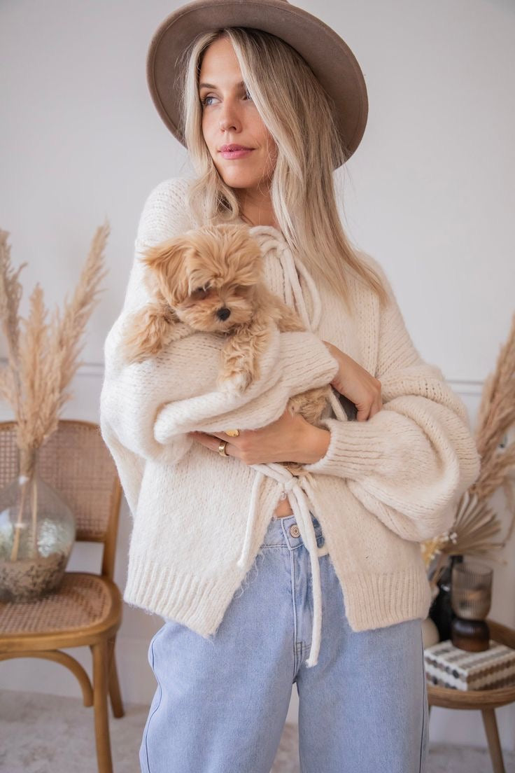 LILLY - Strickjacke