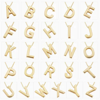 Halskette mit Initialen von Liebesbriefen