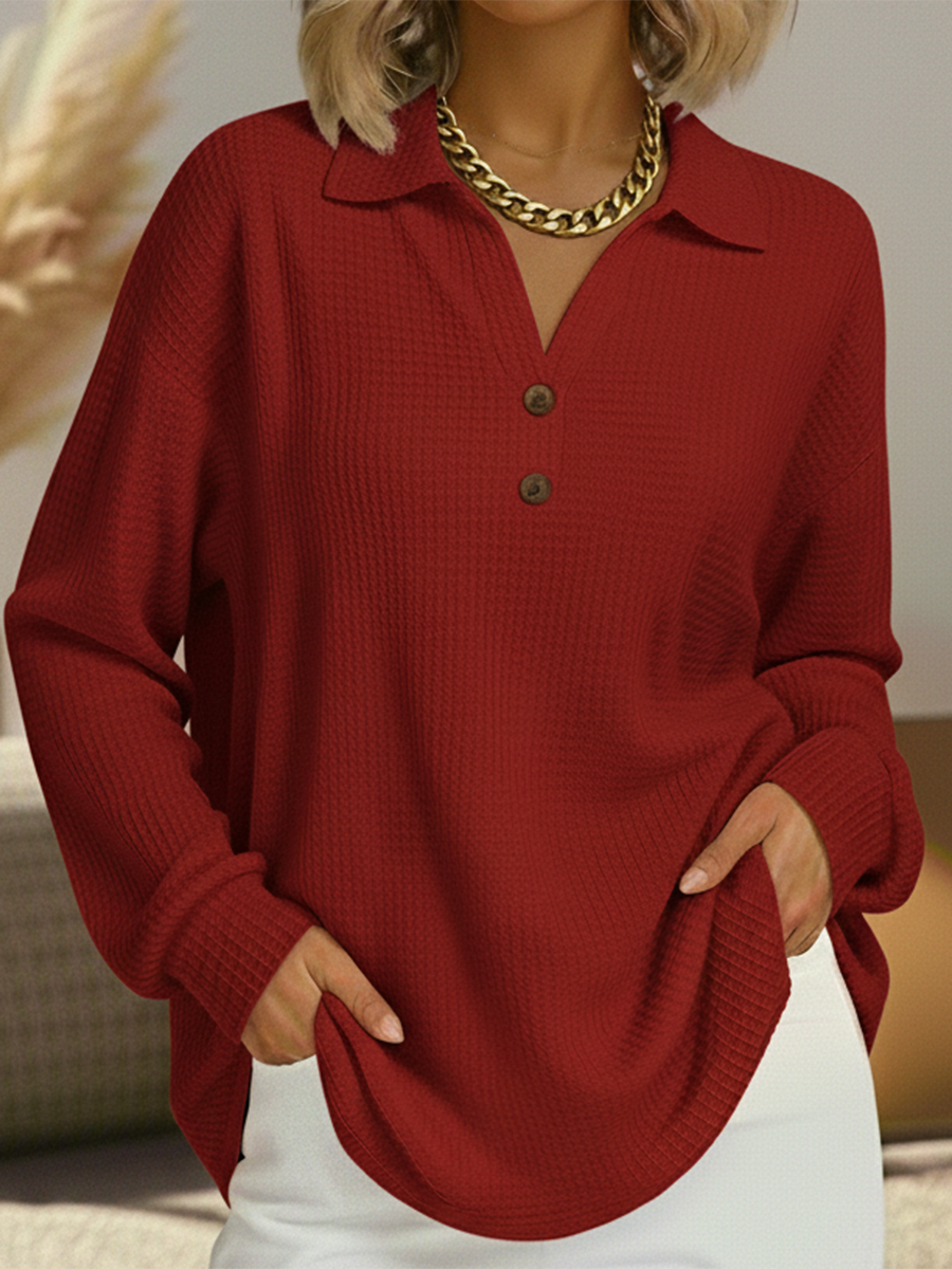 Paola | Weiche Strickjacke mit elegantem Kragen