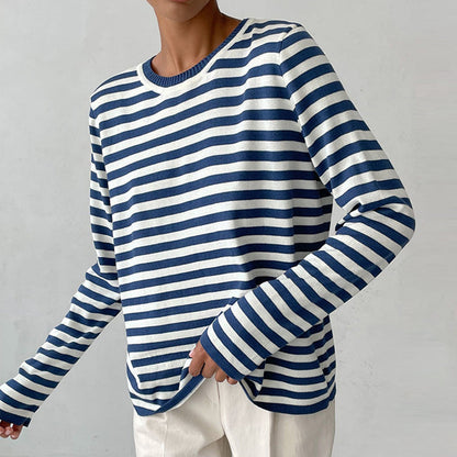 Nicole | Schicker gestreifter Pullover