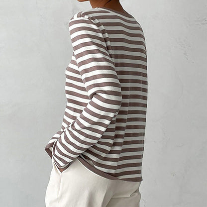 Nicole | Schicker gestreifter Pullover