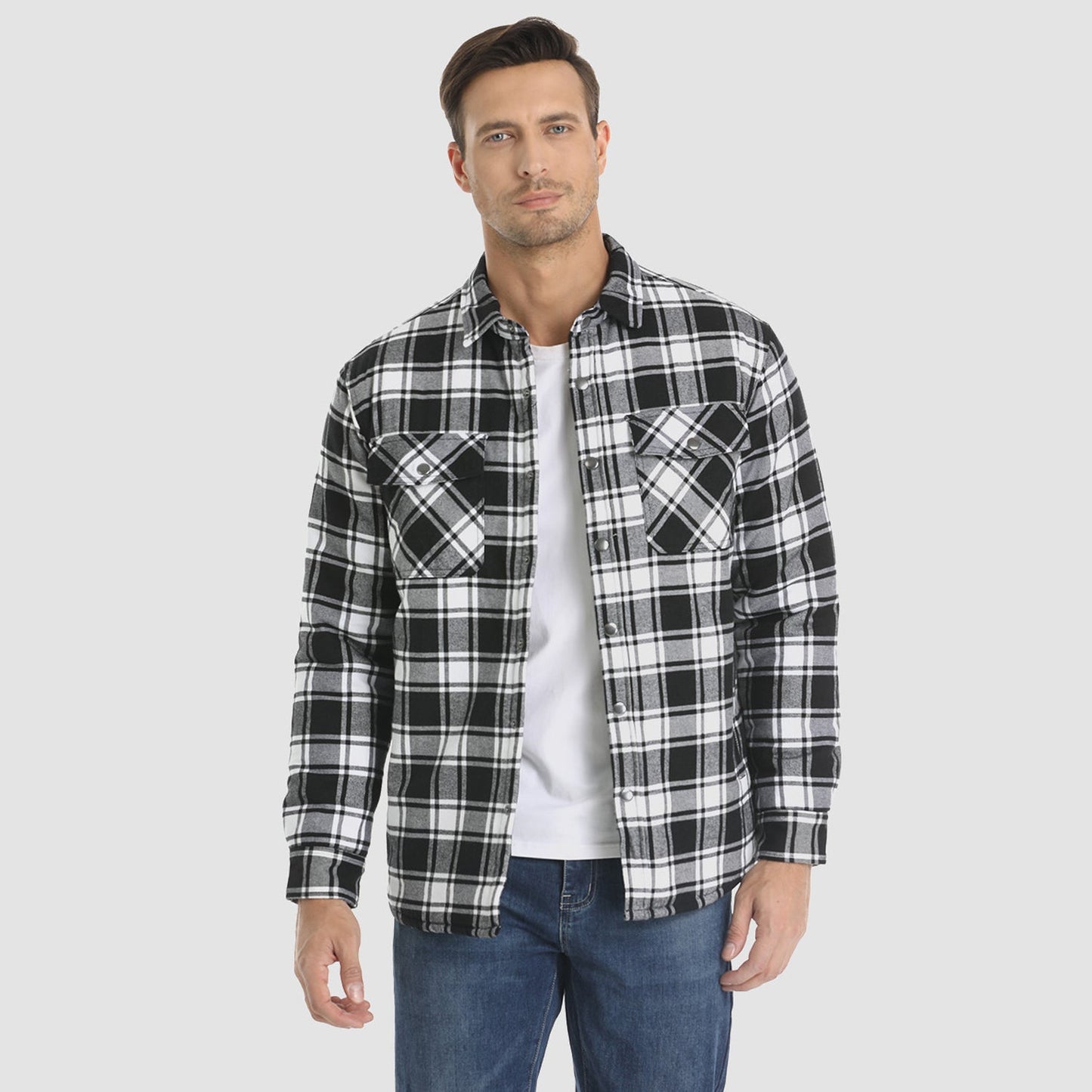 Jack | Robuste gestreifte Jacke