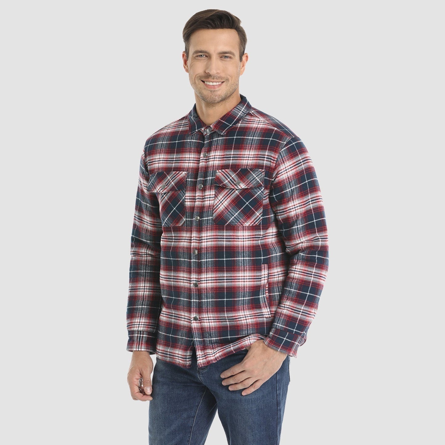 Jack | Robuste gestreifte Jacke