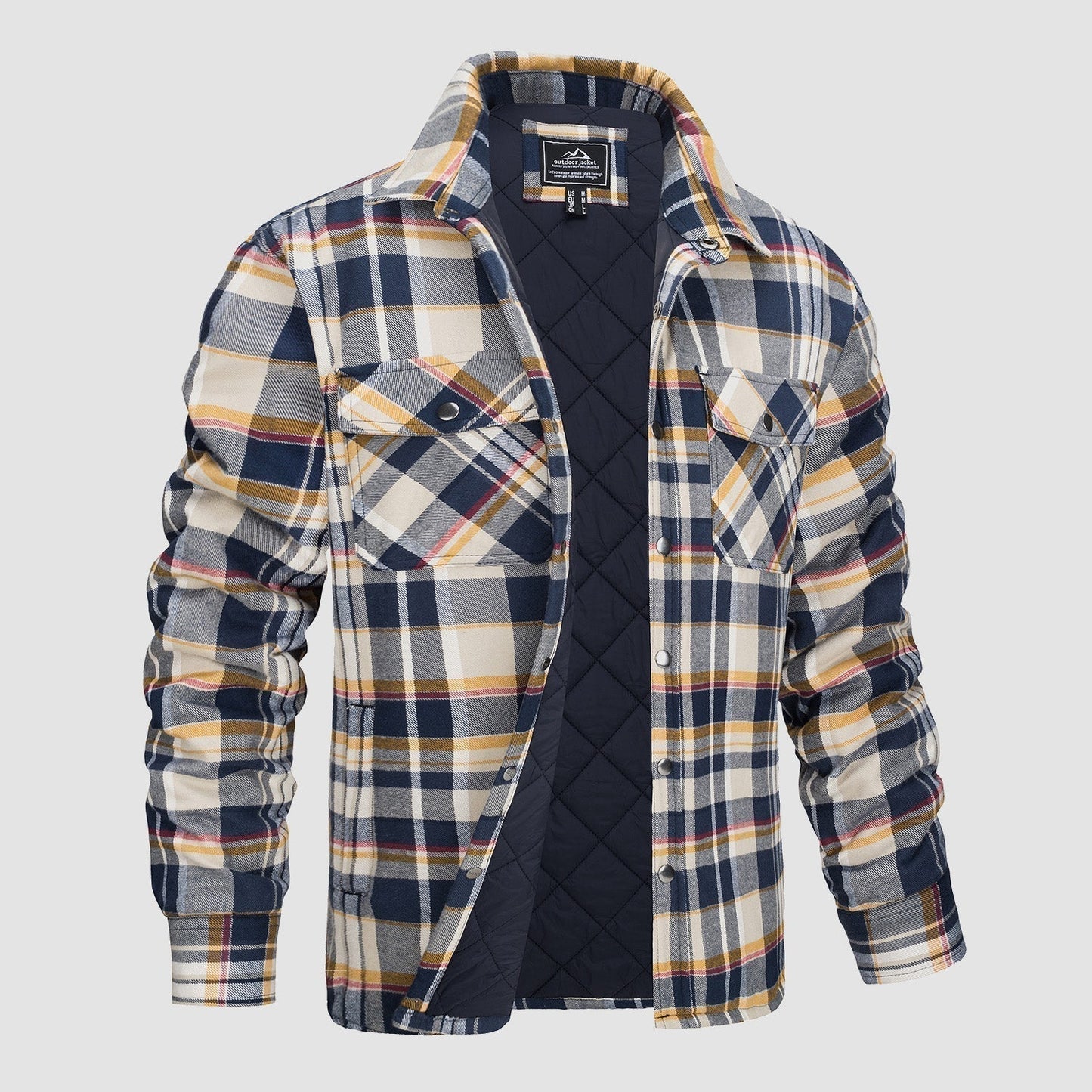 Jack | Robuste gestreifte Jacke