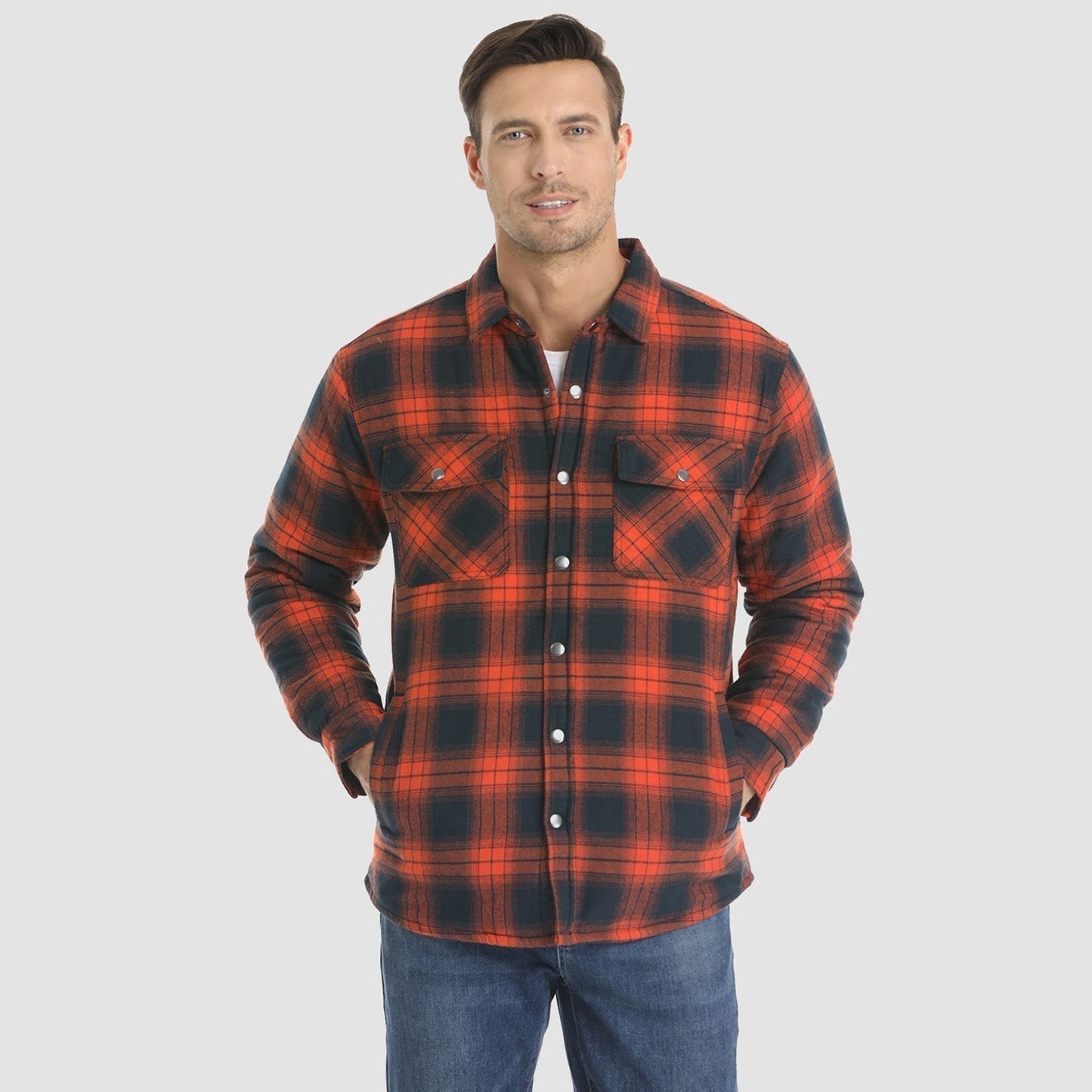 Jack | Robuste gestreifte Jacke