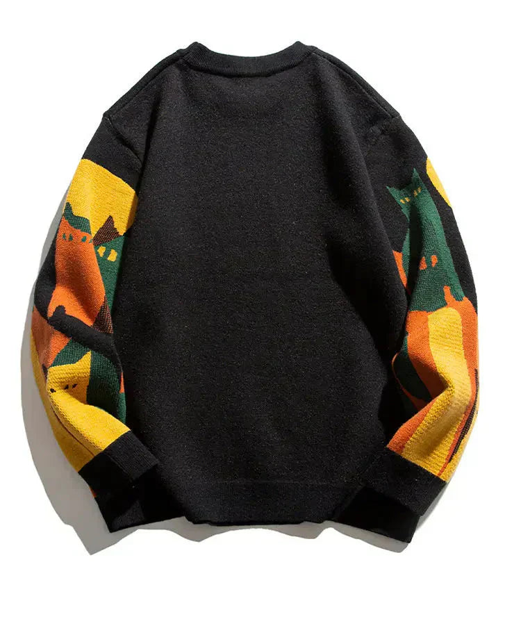 Zaya | Mondbeschienener Katzenpullover
