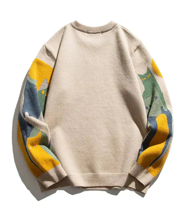 Zaya | Mondbeschienener Katzenpullover
