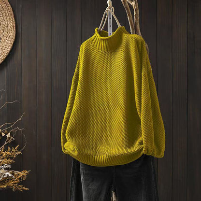 IRSANA - Weicher Strickpullover für den Alltag
