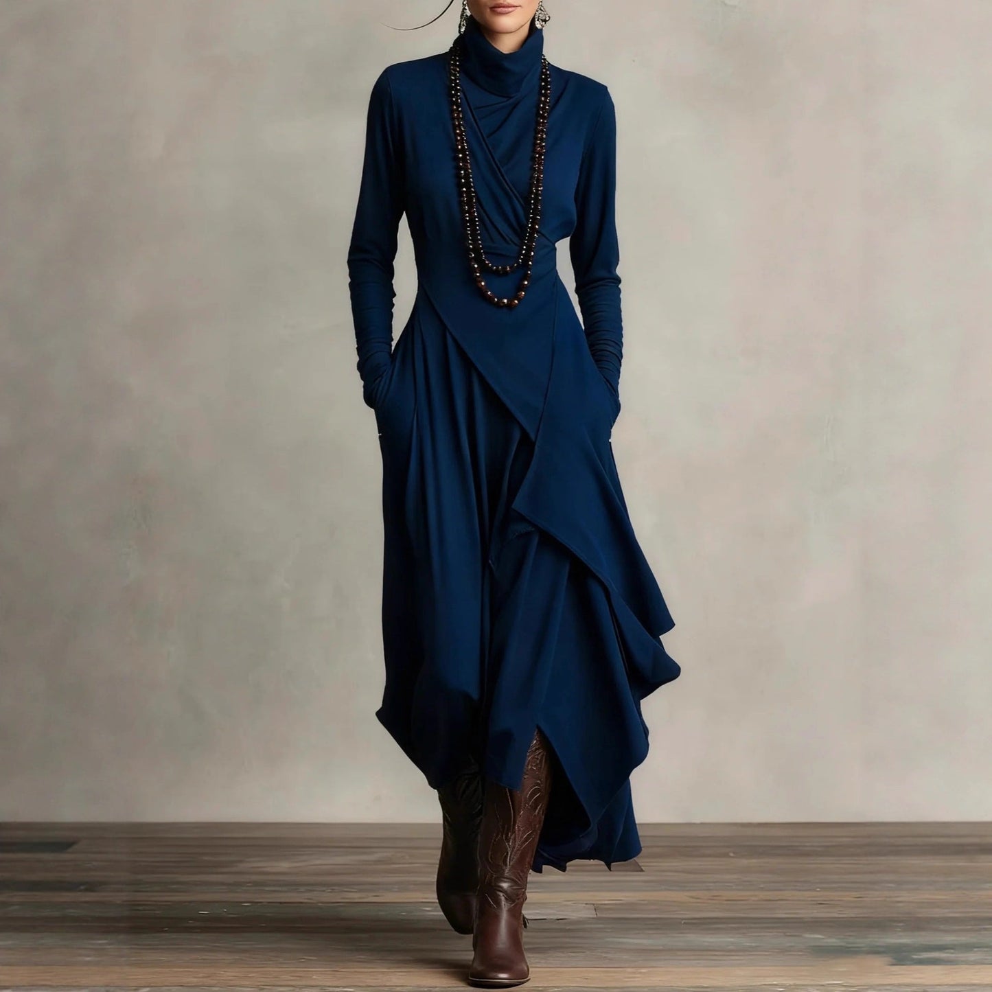 Natalia™ | Maxi-Strickkleid