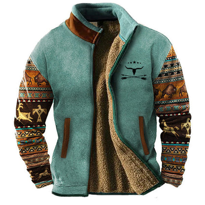 RENZ™|CASUAL-JACKE AUS FLEECE