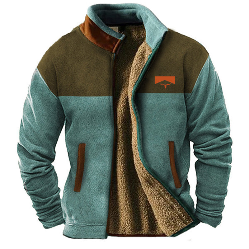 RENZ™|CASUAL-JACKE AUS FLEECE