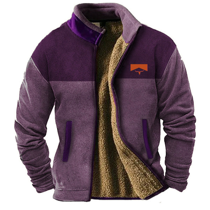 RENZ™|CASUAL-JACKE AUS FLEECE