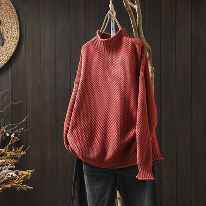 IRSANA - Weicher Strickpullover für den Alltag