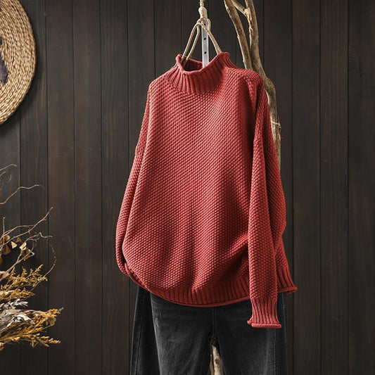IRSANA - Weicher Strickpullover für den Alltag
