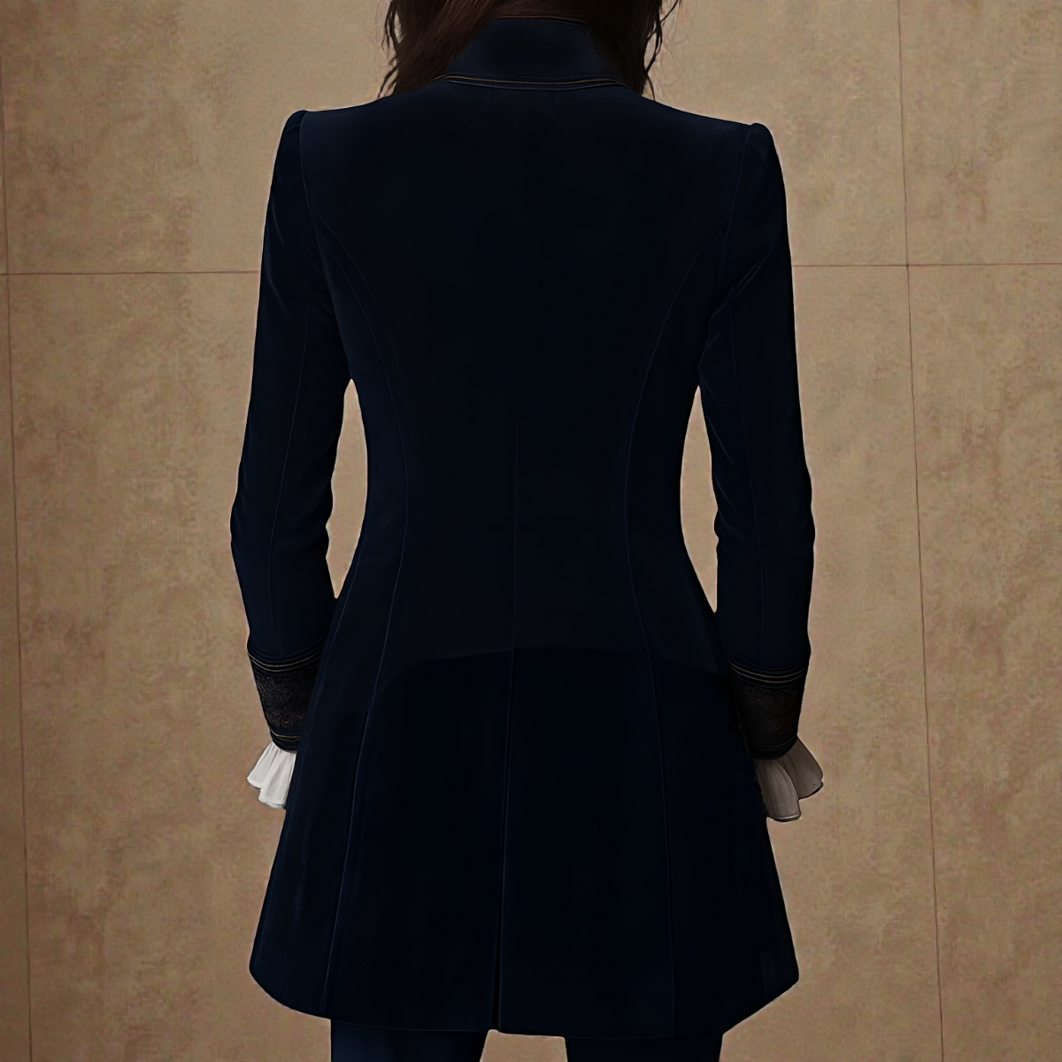 Nuria™ | Elegante Samtjacke