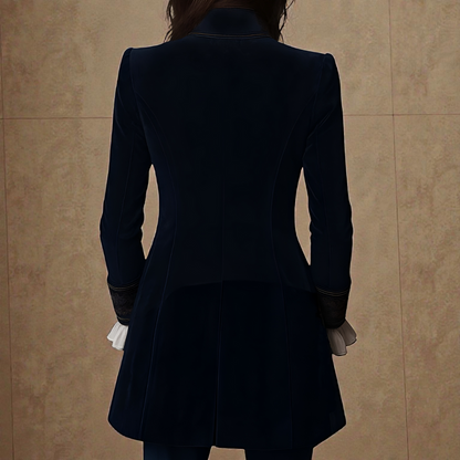 Nuria™ | Elegante Samtjacke