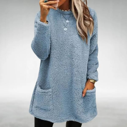 NORA - Fleece-Pullover mit Taschen