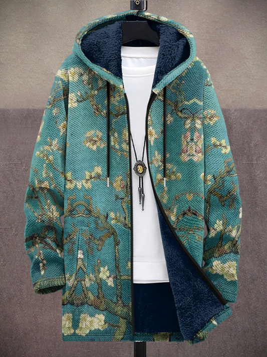 Celine™ | Luxuriöse Kunstinspirierte Kapuzenjacke mit Reißverschluss