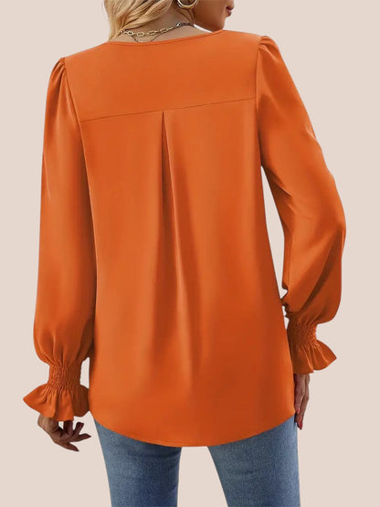 Mira | Elegante Bluse mit V-Ausschnitt