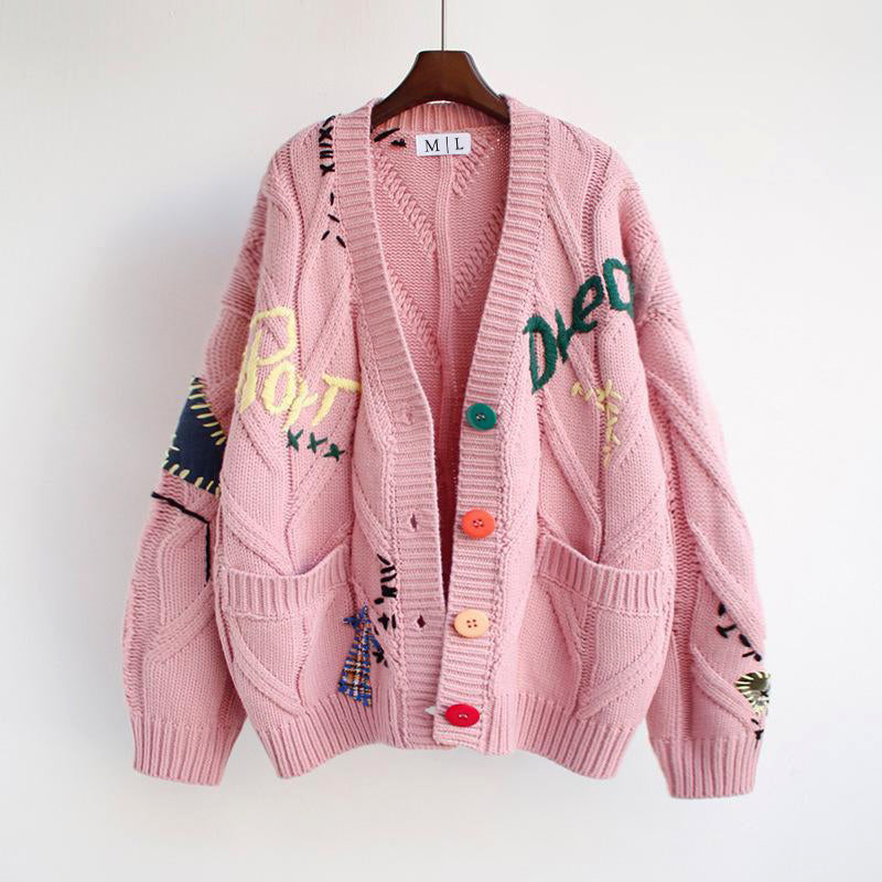 Cardigan Retro Revival von Valentina Rossi