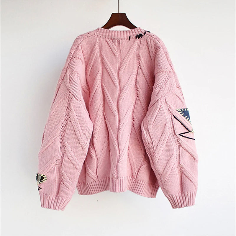 Cardigan Retro Revival von Valentina Rossi