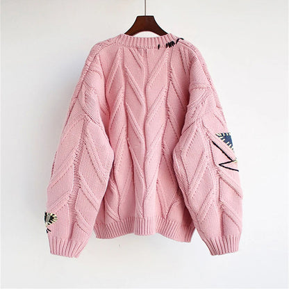 Cardigan Retro Revival von Valentina Rossi