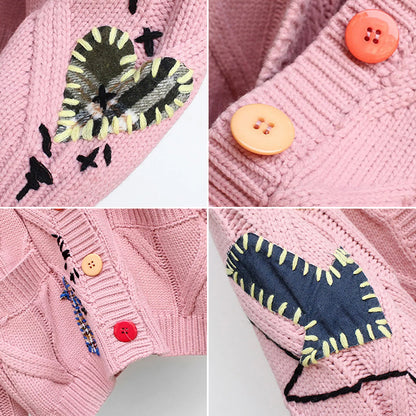 Cardigan Retro Revival von Valentina Rossi