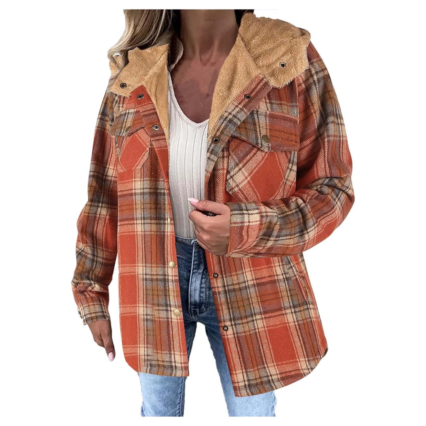 LISA - Fleecegefütterte Shirtjacke