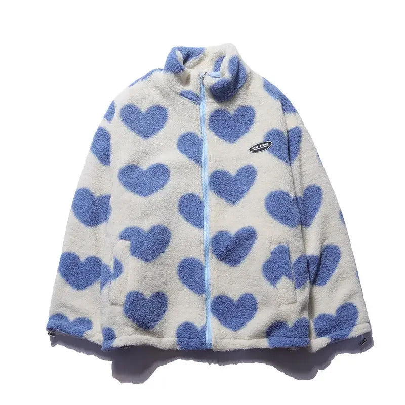 Cella | Wendbare Jacke mit Herzchen