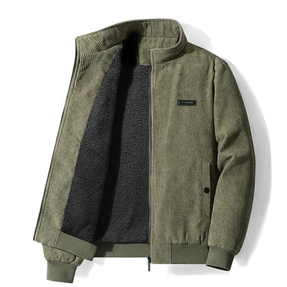Udo | cordjacke mit fleecefutter