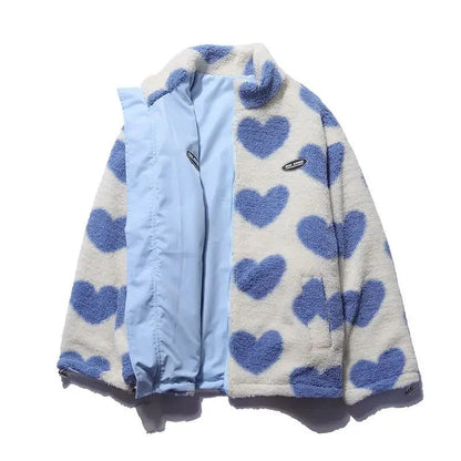 Cella | Wendbare Jacke mit Herzchen