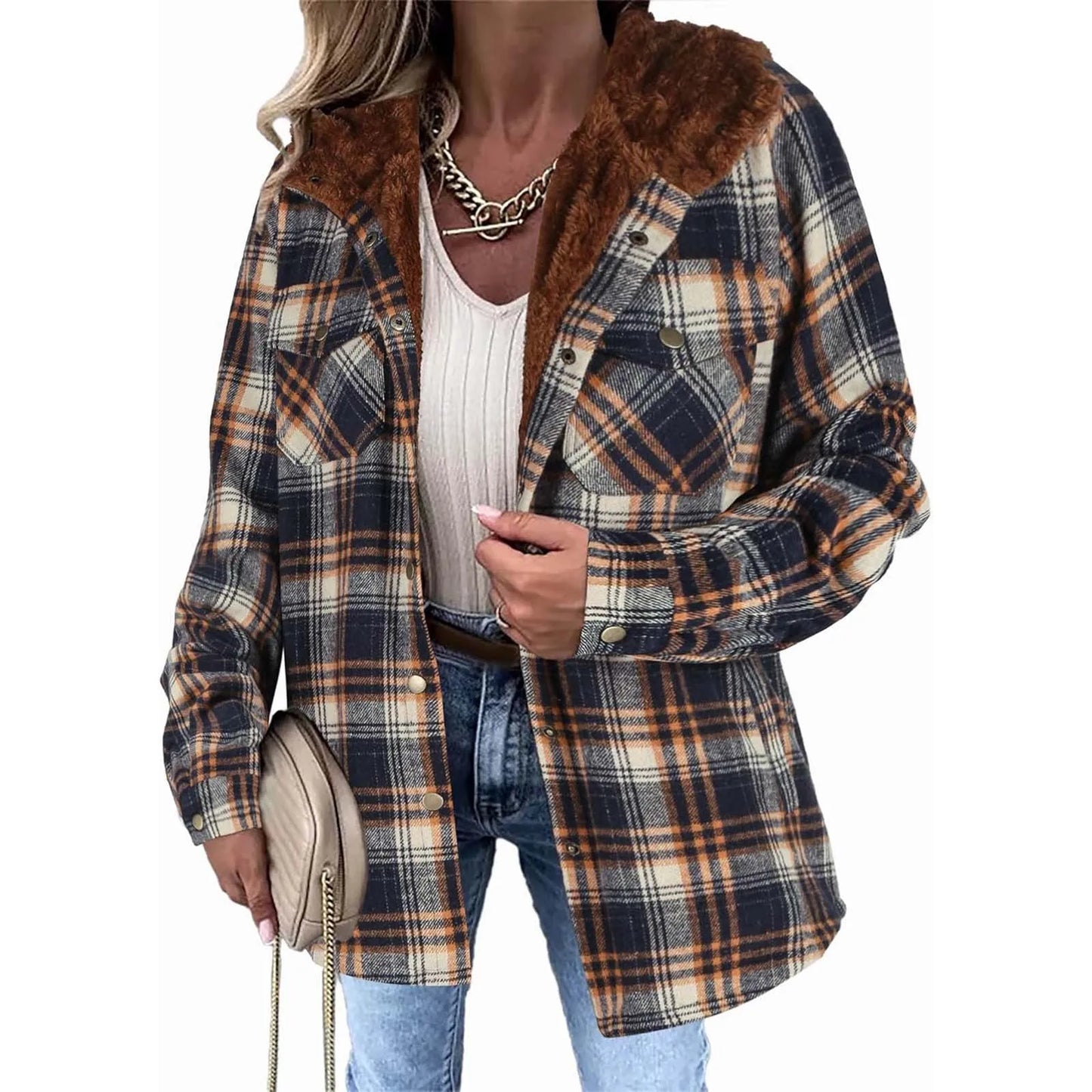 LISA - Fleecegefütterte Shirtjacke