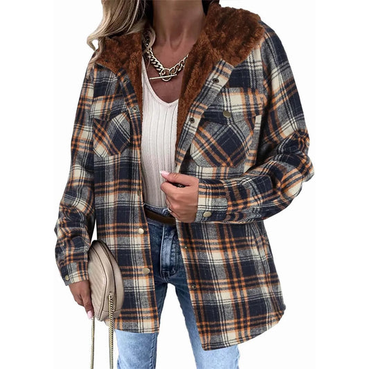 LISA - Fleecegefütterte Shirtjacke