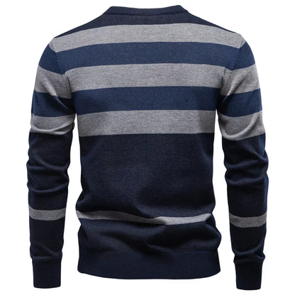 Rosenfeld | Strickpullover für Herren mit Rautendesign