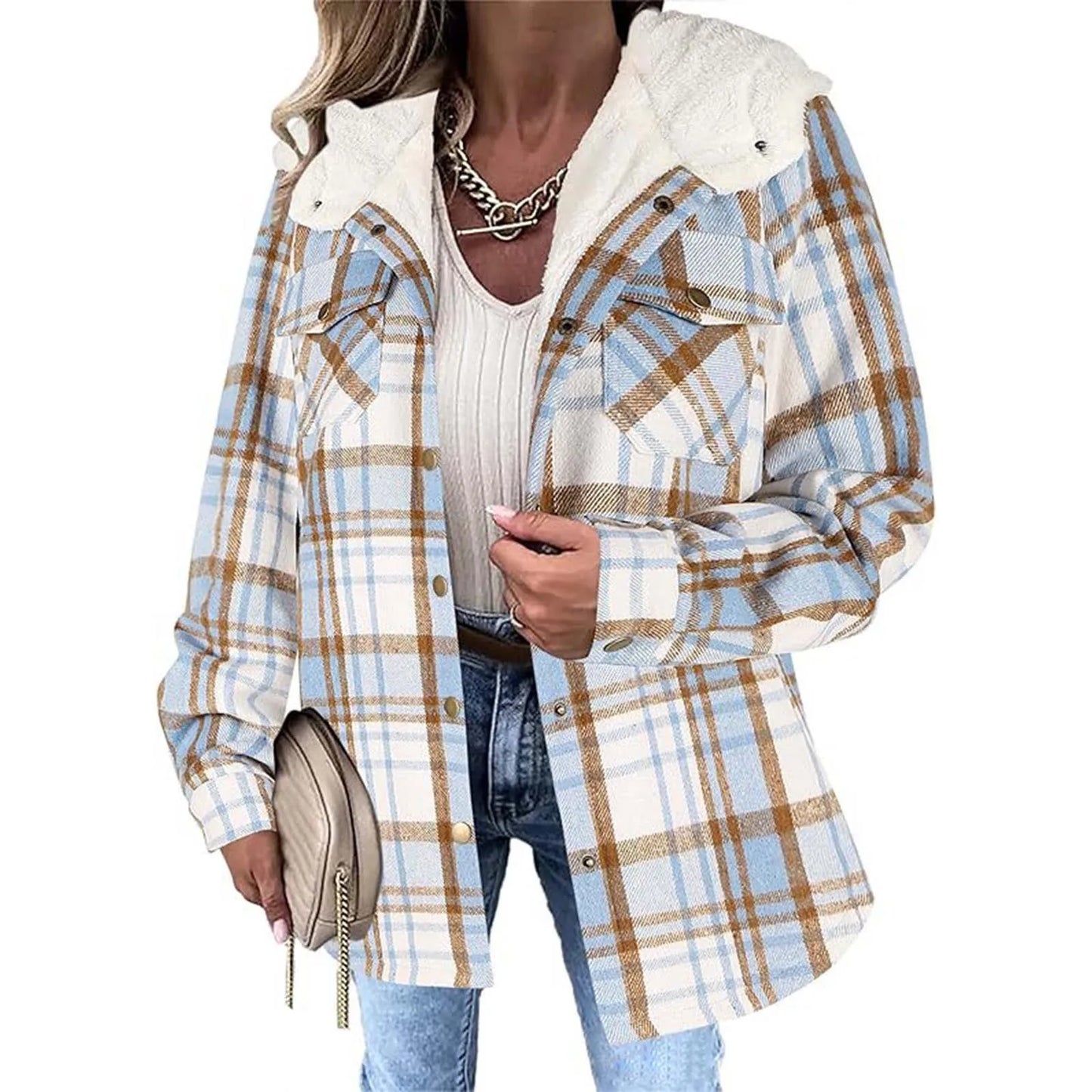 LISA - Fleecegefütterte Shirtjacke