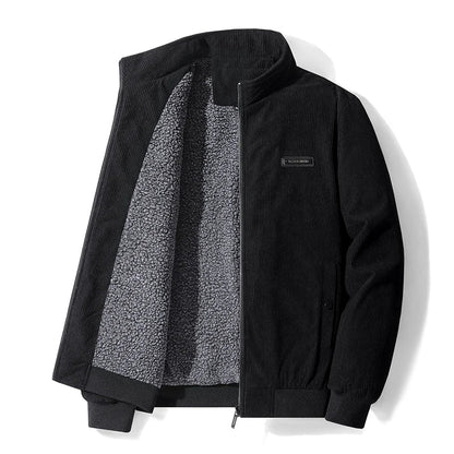 Udo | cordjacke mit fleecefutter