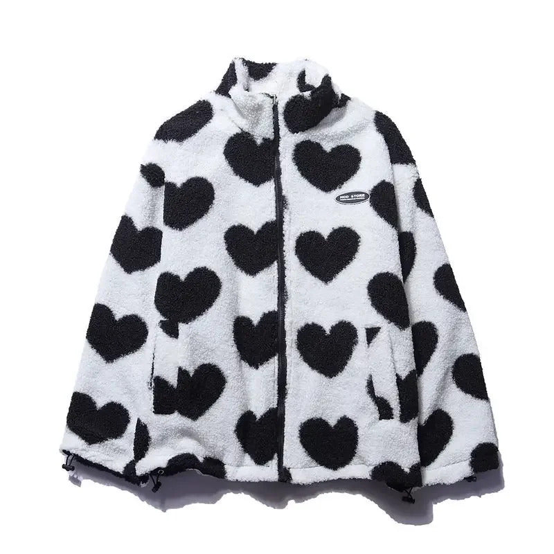 Wendbare Herzchen-Jacke