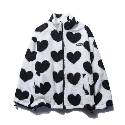 Wendbare Herzchen-Jacke