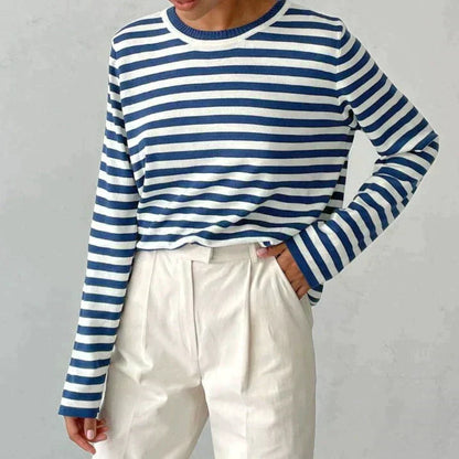 Nicole | Schicker gestreifter Pullover