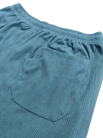 ComfortFit Corduroy-Hosen – Weicher, gerippter Stoff mit entspannter Passform