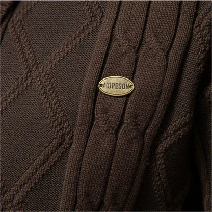 Waldemar | Herren-Cardigan mit Knopfleiste
