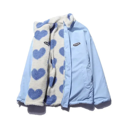 Cella | Wendbare Jacke mit Herzchen