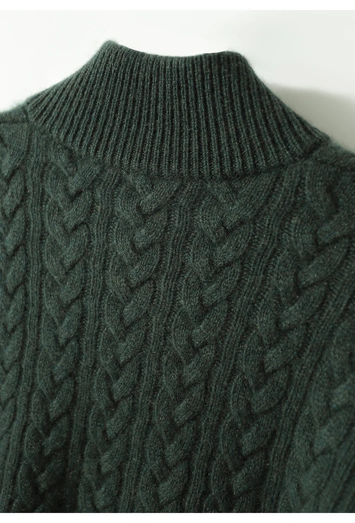 Carla | Strickpullover mit Knöpfen
